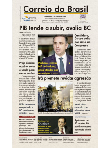 Correio do Brasil - Edição de 03 de Abril de 2024