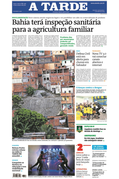 A TARDE - Edição de 04 de abril de 2024