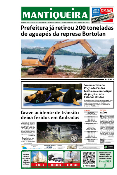 Mantiqueira - Edição de 04 de Abril de 2024