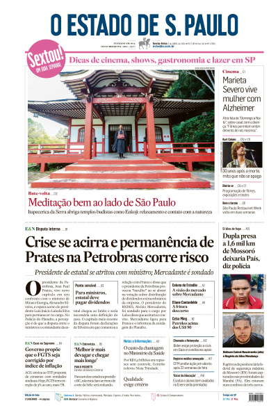 Estadão - Edição de 05 de Abril de 2024