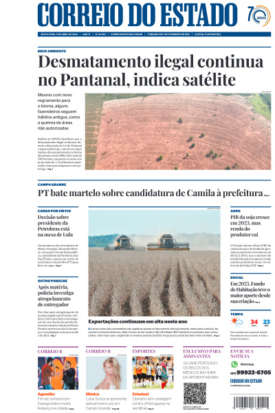 Correio do Estado - Edição de 05 de Abril de 2024