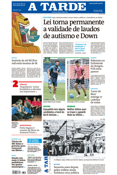 A TARDE - Edição de 06 de abril de 2024