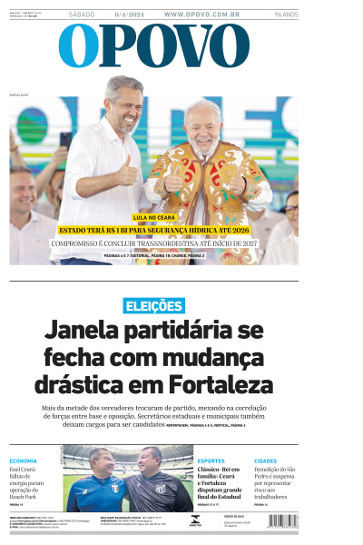 O POVO - Edição de 06 de Abril de 2024