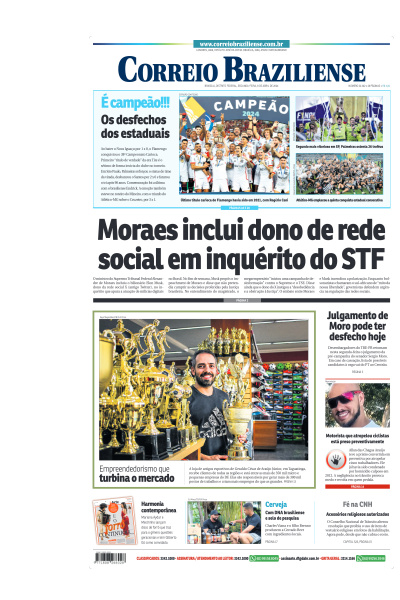 Correio Braziliense - Edição de 08 de Abril de 2024
