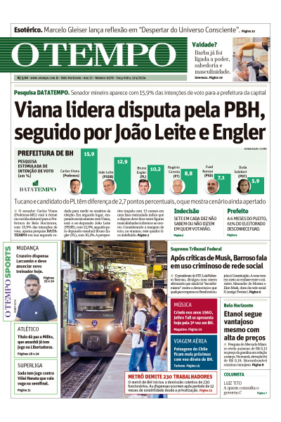 O TEMPO - Edição de 09 de Abril de 2024