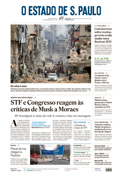 Estadão - Edição de 09 de Abril de 2024