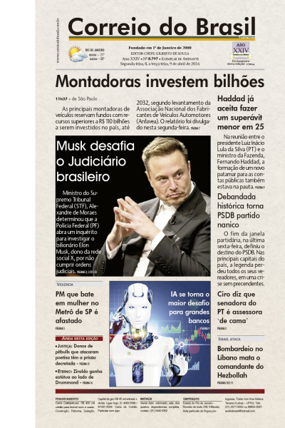 Correio do Brasil - Edição de 09 de Abril de 2024