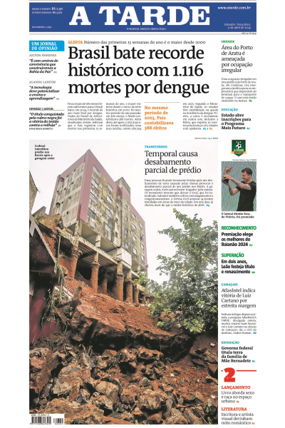 A TARDE - Edição de 09 de abril de 2024