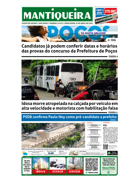 Mantiqueira - Edição de 09 de Abril de 2024