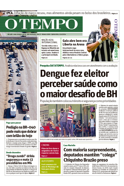 O TEMPO - Edição de 11 de Abril de 2024