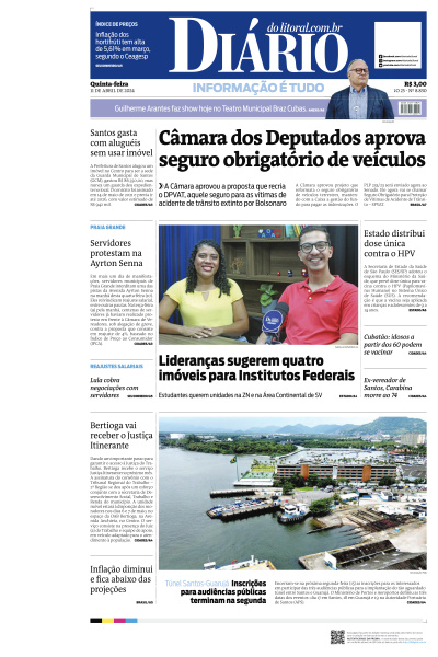 Diário do Litoral - Edição de 11 de Abril de 2024