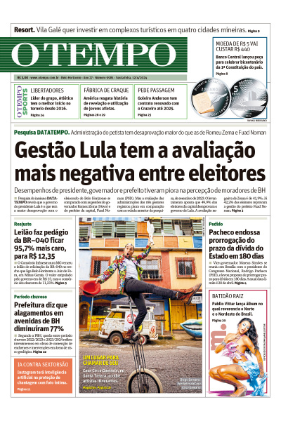 O TEMPO - Edição de 12 de Abril de 2024