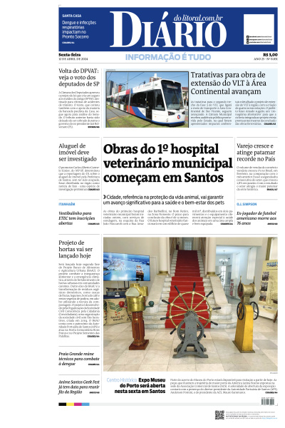 Diário do Litoral - Edição de 12 de Abril de 2024