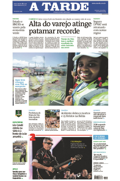 A TARDE - Edição de 12 de abril de 2024