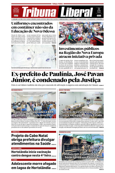 Tribuna Liberal - Edição de 16 de Abril de 2024