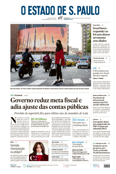 Estadão - Edição de 16 de Abril de 2024