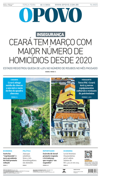 O POVO - Edição de 16 de Abril de 2024