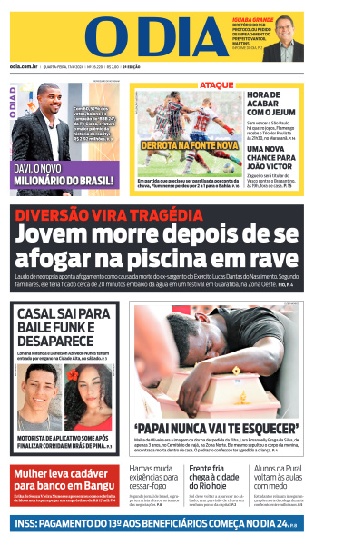 O DIA - Edição de 17 de Abril de 2024