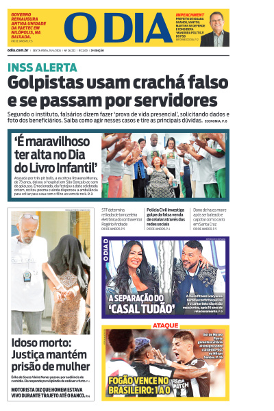 O DIA - Edição de 19 de Abril de 2024