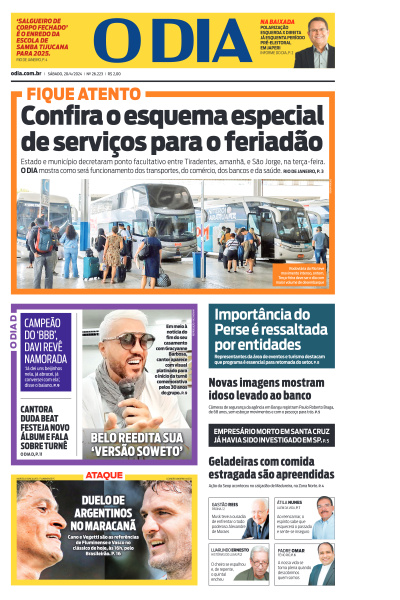 O DIA - Edição de 20 de Abril de 2024