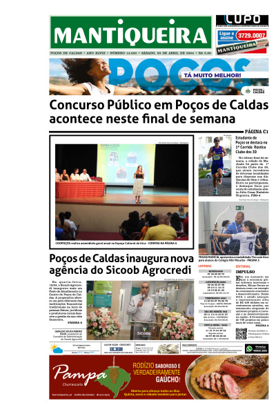 Mantiqueira - Edição de 20 de Abril de 2024