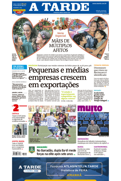 A TARDE - Edição de  21 de abril de 2024