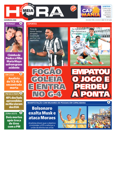 MEIA HORA - Edição de 22 de Abril de 2024
