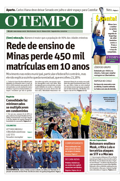 O TEMPO - Edição de 22 de Abril de 2024