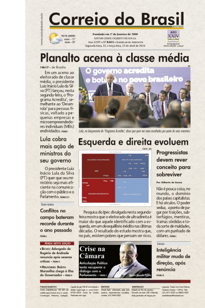 Correio do Brasil - Edição de 23 de Abril de 2024