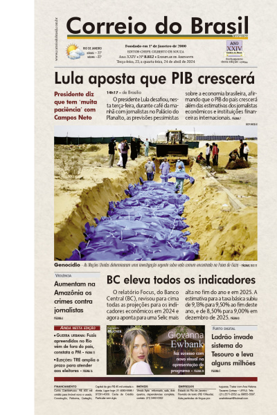 Correio do Brasil - Edição de 24 de Abril de 2024