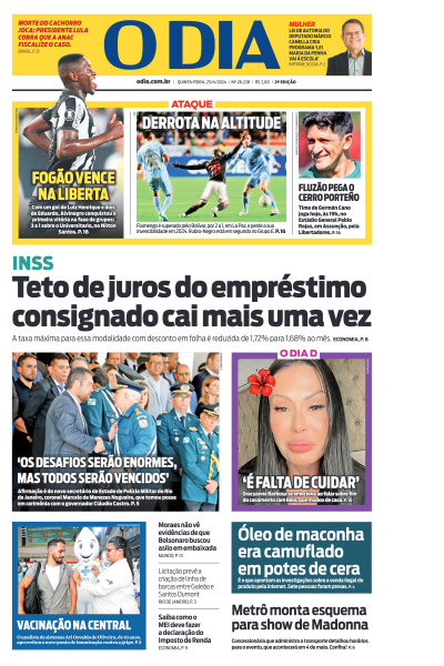 O DIA - Edição de 25 de Abril de 2024
