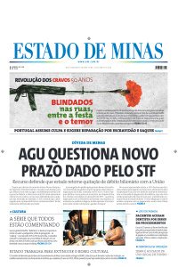 Estado de Minas - Edição de 25 de Abril de 2024