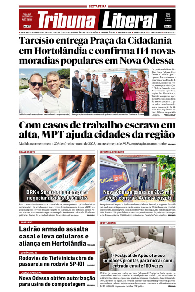 Tribuna Liberal - Edição de 26 de Abril de 2024