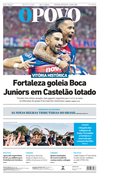 O POVO - Edição de 26 de Abril de 2024