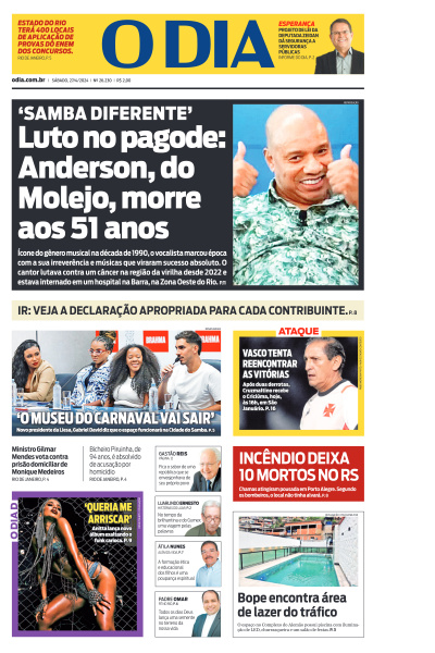 O DIA - Edição de 27 de Abril de 2024