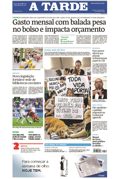 A TARDE - Edição de 29 de abril de 2024