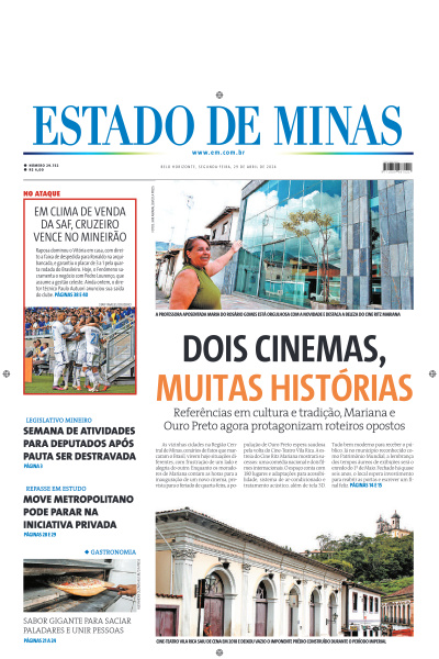 Estado de Minas - Edição de 29 de Abril de 2024