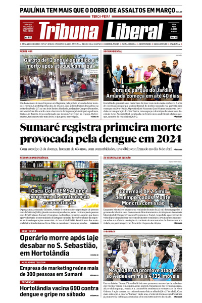 Tribuna Liberal - Edição de 30 de Abril de 2024
