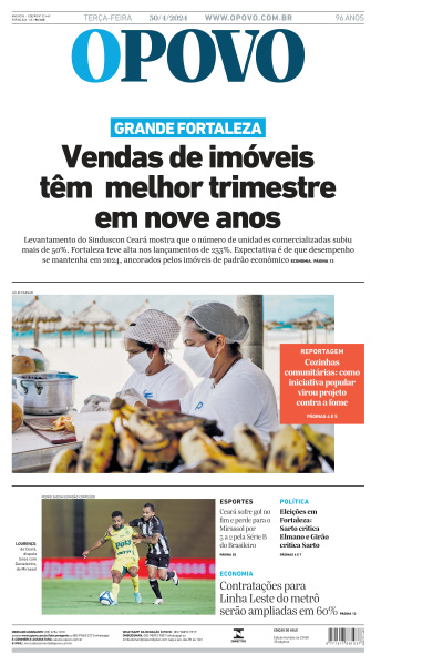 O POVO - Edição de 30 de Abril de 2024