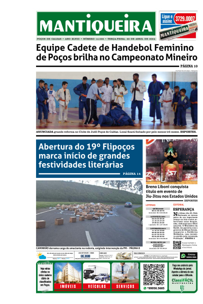 Mantiqueira - Edição de 30 de Abril de 2024