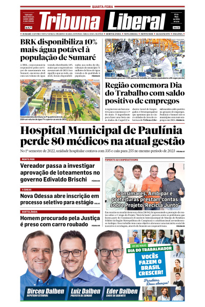 Tribuna Liberal - Edição de 01 de Maio de 2024
