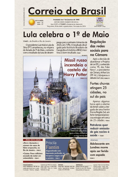 Correio do Brasil - Edição de 01 e 02 de Maio de 2024