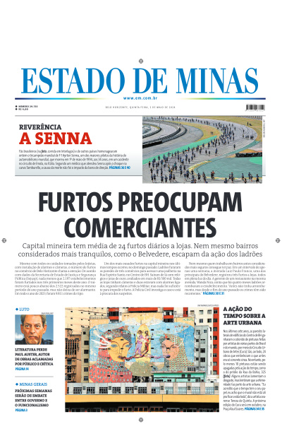 Estado de Minas - Edição de 02 de Maio de 2024
