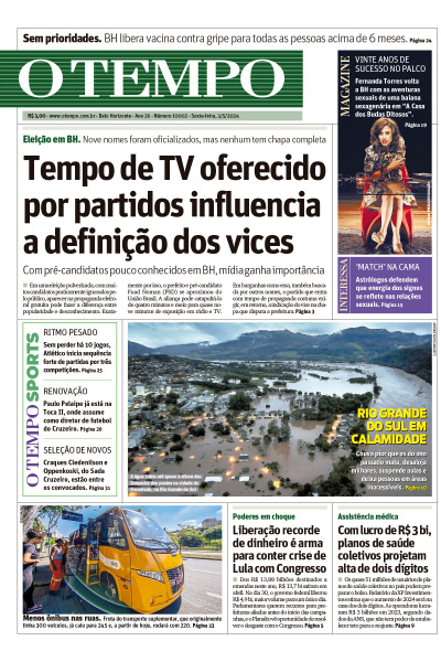 O TEMPO - Edição de 03 de Maio de 2024