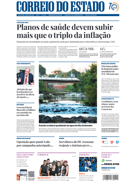 Correio do Estado - Edição de 03 de Maio de 2024