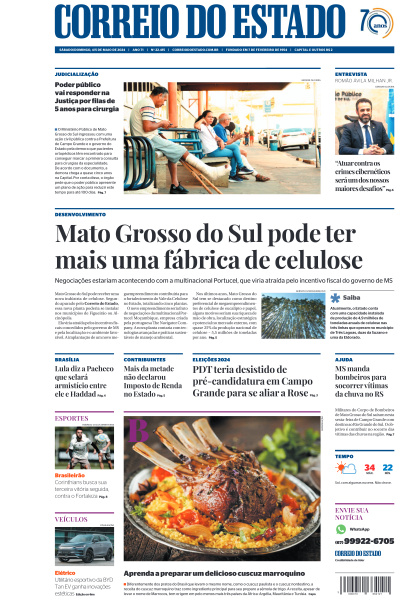 Correio do Estado - Edição de 04 de Maio de 2024