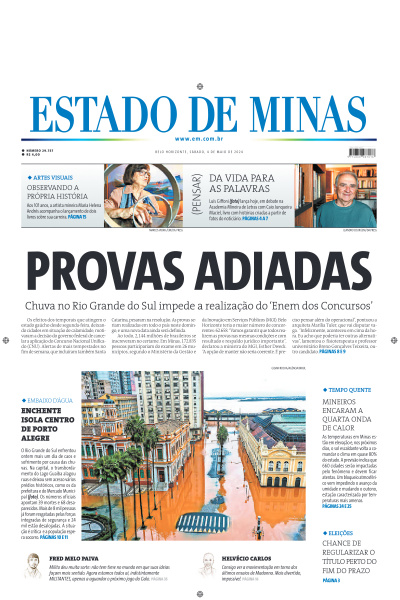 Estado de Minas - Edição de 04 de Maio de 2024
