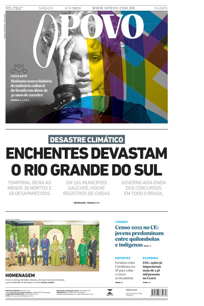 O POVO - Edição de 04 de Maio de 2024