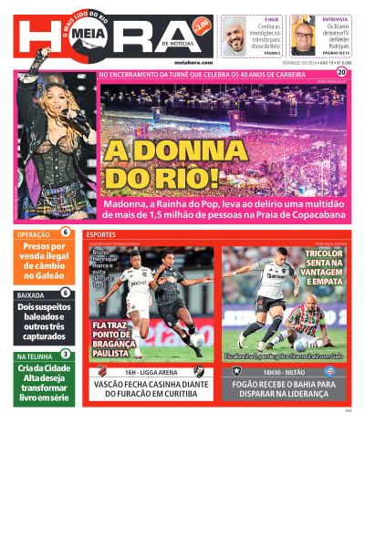 MEIA HORA - Edição de 05 de Maio de 2024