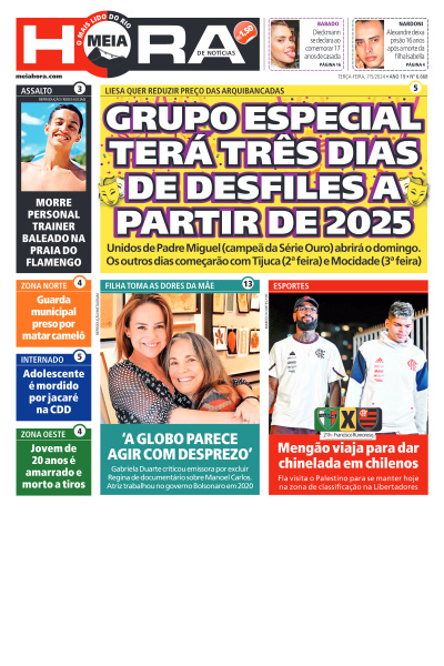 MEIA HORA - Edição de 07 de Maio de 2024